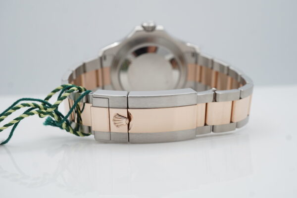 Rolex 126621 YACHTMASTER 18K ROSE GOLD STEEL BLACK DIAL 40MM 2023 FULL SET - Image 7