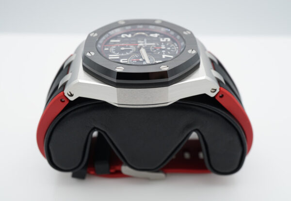 Audemars PIGUET ROYAL OAK OFFSHORE 26470SO CERAMIC BEZEL VAMPIRE 2021 WARRANTY FULL SET - Image 4