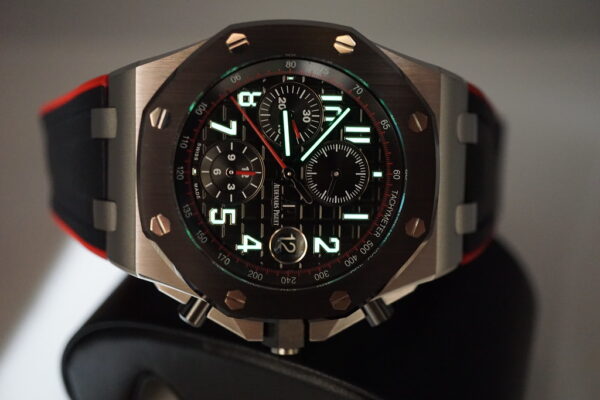 Audemars PIGUET ROYAL OAK OFFSHORE 26470SO CERAMIC BEZEL VAMPIRE 2021 WARRANTY FULL SET - Image 10