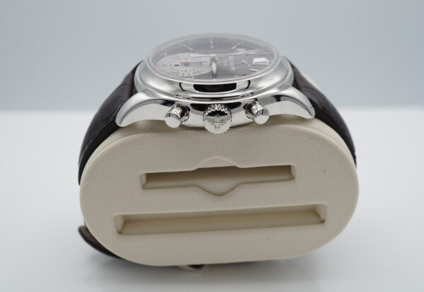 Patek PHILIPPE 5960 PLATINUM ANNUAL CALENDAR CHRONOGRAPH GREY DIAL FULL SET - Image 3