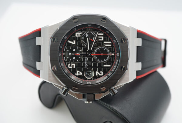 Audemars PIGUET ROYAL OAK OFFSHORE 26470SO CERAMIC BEZEL VAMPIRE 2021 WARRANTY FULL SET - Image 8