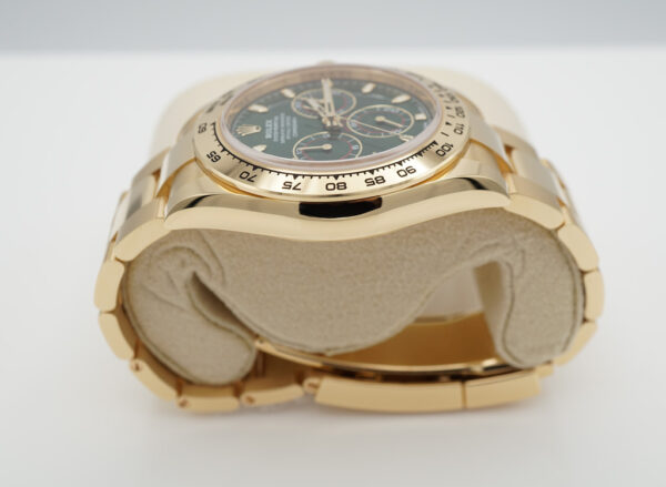 MINT Rolex 116508 DAYTONA 18K YELLOW GOLD GREEN DIAL JOHN MAYER 2023 FULL SET - Image 4