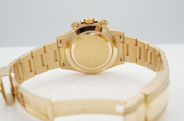 MINT Rolex 116508 DAYTONA 18K YELLOW GOLD GREEN DIAL JOHN MAYER 2023 FULL SET - Image 8