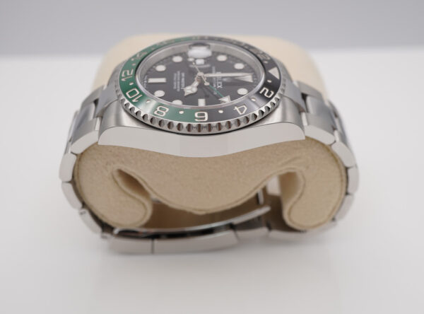 Rolex 126720VTNR GMT MASTER II LEFTY BLACK GREEN SPRITE OYSTER 2022 FULL SET - Image 4