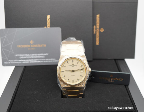 BRAND NEW Vacheron CONSTANTIN 222 HISTORIQUES 18K YELLOW GOLD 4200H 2023 COMPLETE SET - Image 2