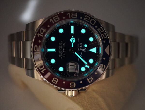 Rolex 126719BLRO GMT MASTER 2 WHITE GOLD PEPSI BEZEL BLUE DIAL 2022 FULL SET - Image 11