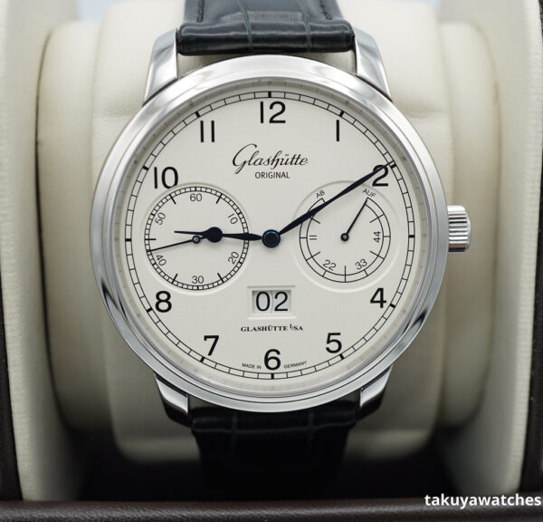 NEW Glashutte ORIGINAL SENATOR OBSERVER SILVER DIAL 2023 COMPLETE SET