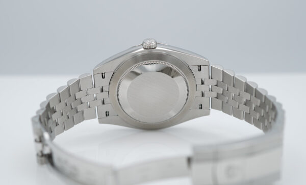 Rolex 126334 DATEJUST 41 FLUTED BEZEL BLUE DIAMOND DIAL JUBILEE BAND COMPLETE SET - Image 8