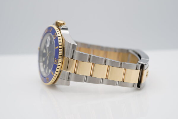 Rolex 116613LB SUBMARINER BLUESY 2 TONE SUNBURST BLUE DIAL FULL SET - Image 5