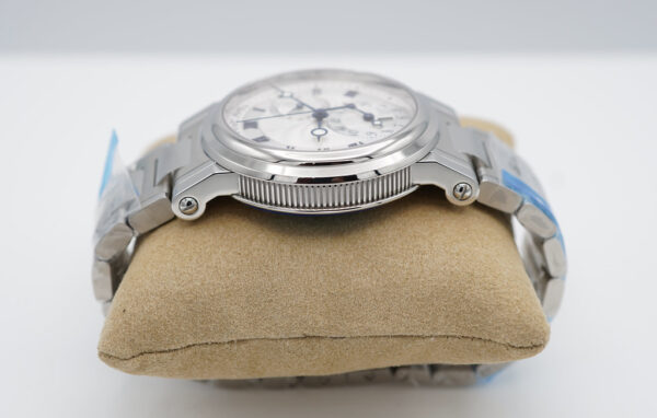 BRAND NEW BREGUET MARINE GMT 5857 DUAL TIME STAINLESS STEEL BRACELET 2023 FULL SET - Image 4