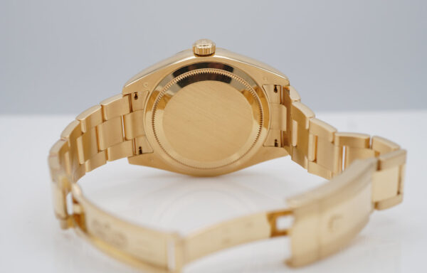 Rolex 326938 SKY-DWELLER 18K YELLOW GOLD WHITE STICK DIAL COMPLETE SET - Image 8