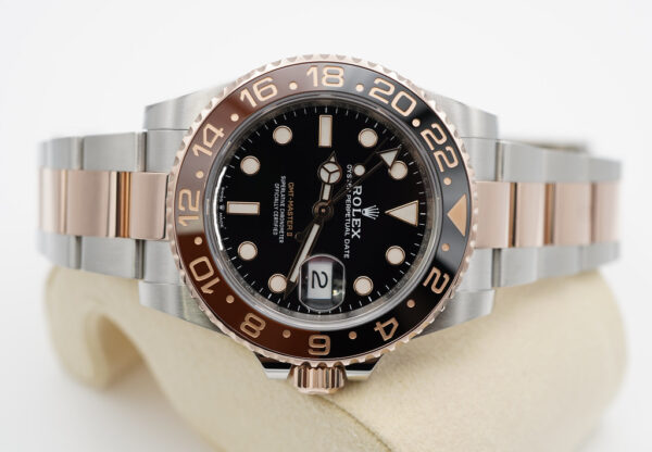 Rolex 126711CHNR GMT MASTER 2 ROSE GOLD STEEL ROOTBEER 2020 FULL SET - Image 9