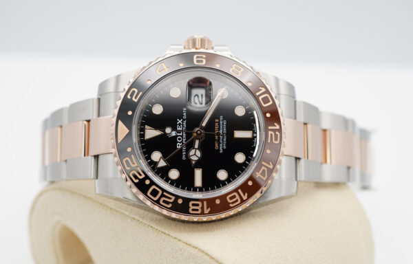Rolex 126711CHNR GMT MASTER 2 ROSE GOLD STEEL ROOTBEER 2020 FULL SET - Image 10