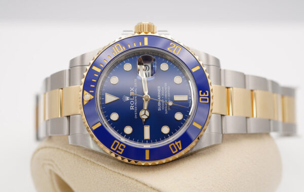 Rolex 126613LB SUBMARINER BLUESY YELLOW GOLD STEEL BLUE DIAL 2021 41MM FULL SET - Image 10
