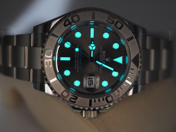 Rolex 126622 YACHTMASTER PLATINUM BEZEL SLATE DIAL 40MM 2023 WARRANTY FULL SET - Image 11
