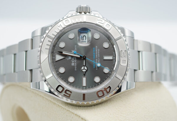 Rolex 126622 YACHTMASTER PLATINUM BEZEL SLATE DIAL 40MM 2023 WARRANTY FULL SET - Image 10