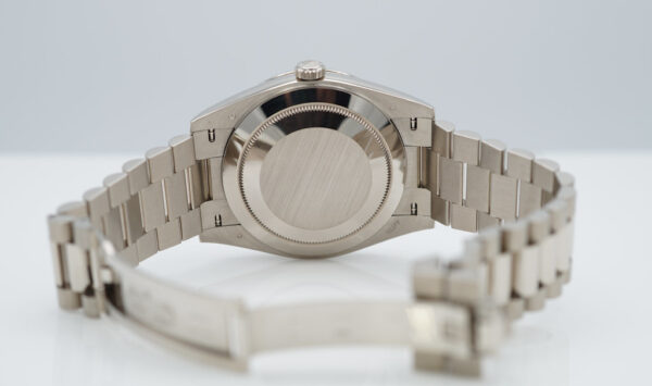 Rolex 228349RBR DAY DATE 40 WHITE GOLD BAGUETTE DIAMOND BLACK DIAL 2022 FULL SET - Image 8