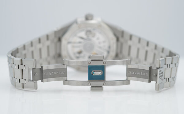 Audemars PIGUET ROYAL OAK 50th ANNIVERSARY 15510ST WHITE DIAL 2022 FULL SET - Image 8