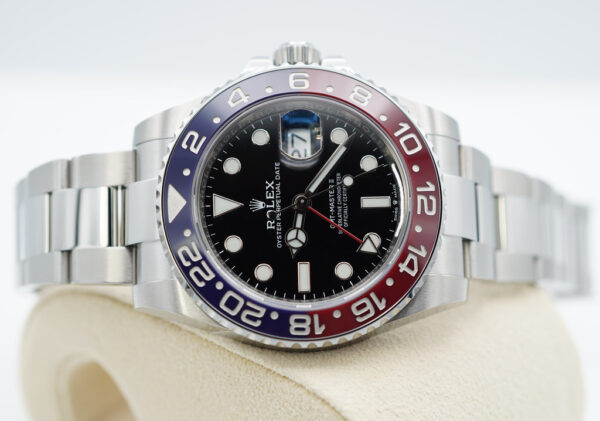 MINT Rolex 126710BLRO PEPSI GMT MASTER II RED BLUE BEZEL OYSTER 2021 FULL SET - Image 10