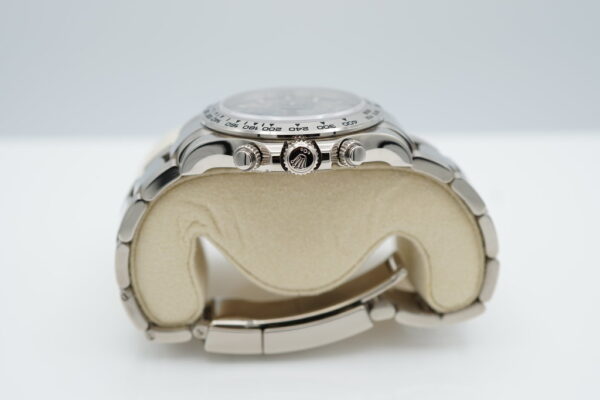 Rolex 116509 COSMOGRAPH DAYTONA WHITE GOLD SILVER DIAL 2021 WARRANTY FULL SET - Image 4
