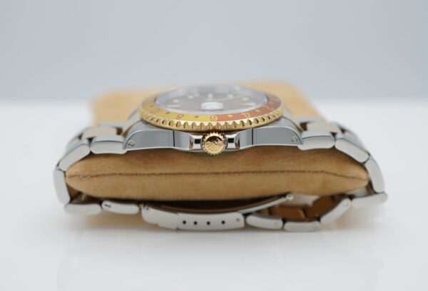 Rolex 16713 GMT MASTER 2 TWO TONE ROOTBEER BROWN DIAL 2004 BOXES PAPERS - Image 3