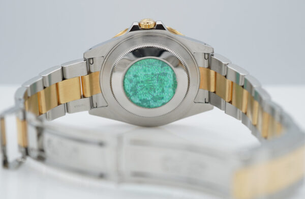 Rolex 16713 GMT MASTER 2 TWO TONE ROOTBEER BROWN DIAL 2004 BOXES PAPERS - Image 9