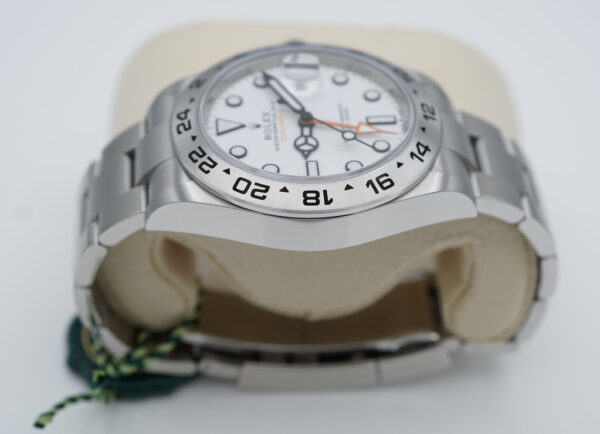 BRAND NEW Rolex 226570 EXPLORER 2 POLAR WHITE DIAL NEW MODEL 2023 COMPLETE SET - Image 4
