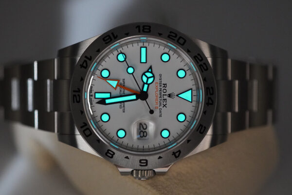 BRAND NEW Rolex 226570 EXPLORER 2 POLAR WHITE DIAL NEW MODEL 2023 COMPLETE SET - Image 11