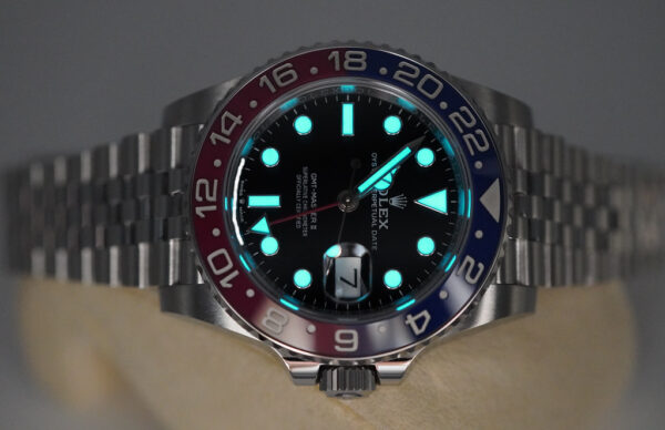 Rolex 126710BLRO PEPSI GMT MASTER II RED BLUE MK1 BEZEL JUBILEE 2018 FULL SET - Image 11
