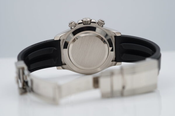 Rolex 116519LN DAYTONA 18K WHITE GOLD OYSTERFLEX STEEL DIAL 2022 FULL SET - Image 8