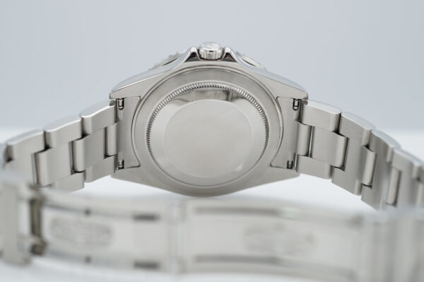 Rolex 16710 GMT MASTER II PEPSI Z SERIAL NO HOLES SEL SERVICED BOXES PAPERS - Image 9