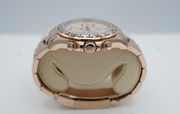 Rolex 116505 DAYTONA 18K EVEROSE GOLD IVORY DIAL 2021 WARRANTY FULL SET - Image 3