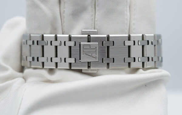 Audemars PIGUET ROYAL OAK 15450ST GREY DIAL 37MM 2020 WARRANTY COMPLETE SET - Image 7