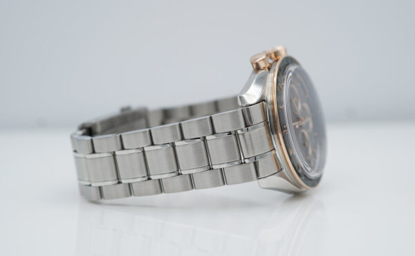Omega SPEEDMASTER TOKYO 2020 OLYMPICS GREEN BEZEL GREY DIAL STEEL GOLD FULL SET - Image 6