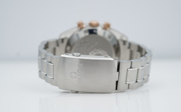 Omega SPEEDMASTER TOKYO 2020 OLYMPICS GREEN BEZEL GREY DIAL STEEL GOLD FULL SET - Image 7