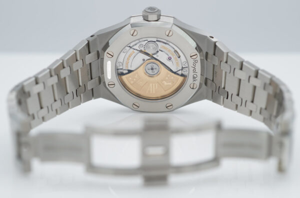 Audemars PIGUET ROYAL OAK 15450ST GREY DIAL 37MM 2020 WARRANTY COMPLETE SET - Image 9