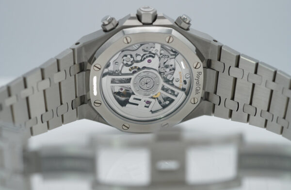 Audemars PIGUET ROYAL OAK CHRONOGRAPH 50TH ANNIVERSARY 26240ST GREEN DIAL 2022 WARRANTY - Image 9