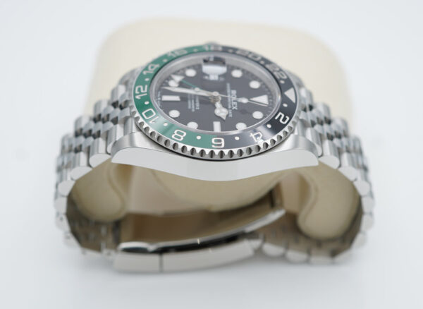 MINT Rolex 126720VTNR GMT MASTER II LEFTY BLACK GREEN SPRITE JUBILEE BAND 2022 FULL SET - Image 4