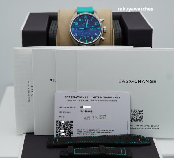 IWC IW388108 PILOT's WATCH CHRONOGRAPH MERCEDES AMG PETRONAS FORMULA 1 2022 FULL SET - Image 2