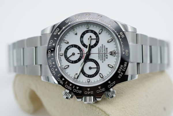 Rolex 116500LN COSMOGRAPH DAYTONA CERAMIC BEZEL WHITE DIAL 2023 FULL SET - Image 9