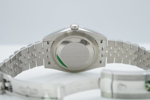 Rolex 126334 DATEJUST 41 FLUTED BEZEL MOP DIAMOND DIAL JUBILEE COMPLETE SET - Image 8