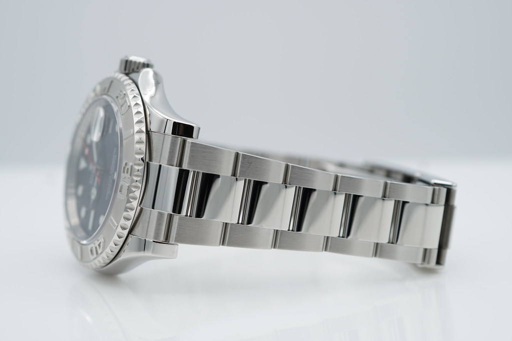 Rolex 116622 YACHTMASTER PLATINUM BEZEL BLUE DIAL 40MM COMPLETE