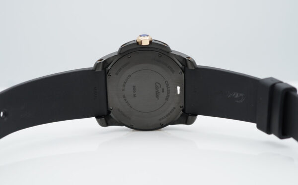 Cartier CALIBRE DE CARTIER DIVER ROSE GOLD AND PVD 42MM FULL SET - Image 7