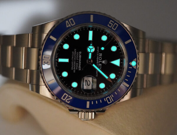 Rolex 126619LB SUBMARINER 41 18K WHITE GOLD BLUE BEZEL WARRANTY COMPLETE SET - Image 11