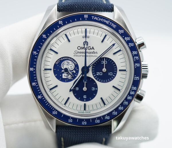 BRAND NEW Omega SPEEDMASTER SILVER SNOOPY AWARD 50TH ANNIVERSARY 2022 FULL SET