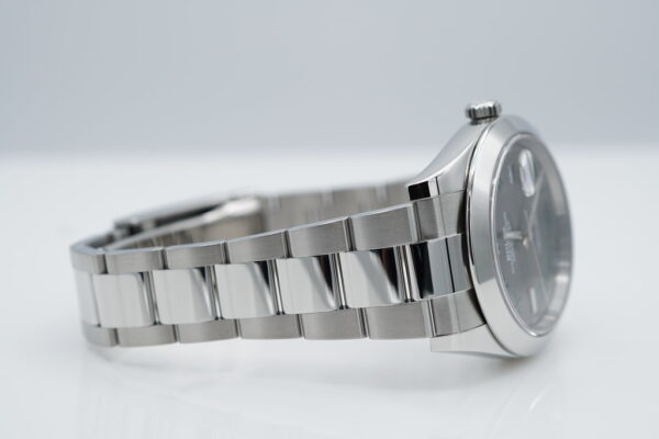 Rolex 126300 DATEJUST 41 WIMBLEDON DIAL OYSTER BAND 2020 WARRANTY FULL SET - Image 6