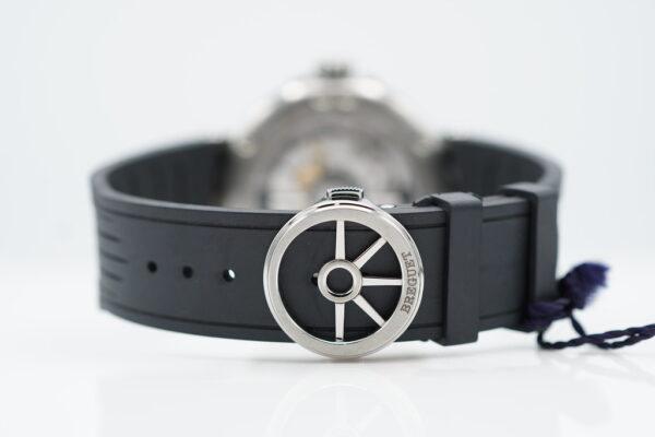 NEW BREGUET MARINE 5517 TITANIUM SLATE GREY DIAL RUBBER STRAP 2023 FULL SET - Image 7