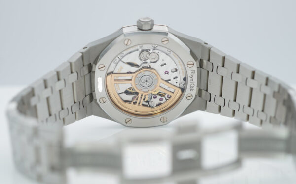 Audemars PIGUET ROYAL OAK 15500ST STAINLESS STEEL BLUE DIAL 41MM COMPLETE SET - Image 9