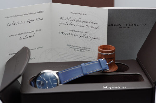 Laurent Ferrier GALET CLASSIC ANTOINE DE MACEDO SPECIAL EDITION 40MM FULL SET - Image 2