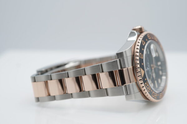 Rolex 126711CHNR GMT MASTER 2 18K ROSE GOLD STEEL ROOTBEER WARRANTY FULL SET - Image 6